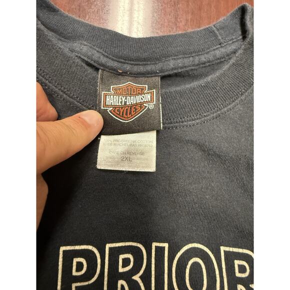APPALACHIAN HARLEY DAVIDSON 2XL LIFE'S PRIORITIES TSHIRT - Picture 4 of 11
